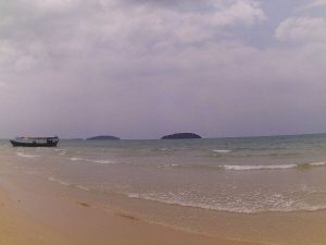 A beautiful beach in Koh Rong in Cambodia, South East Asia
